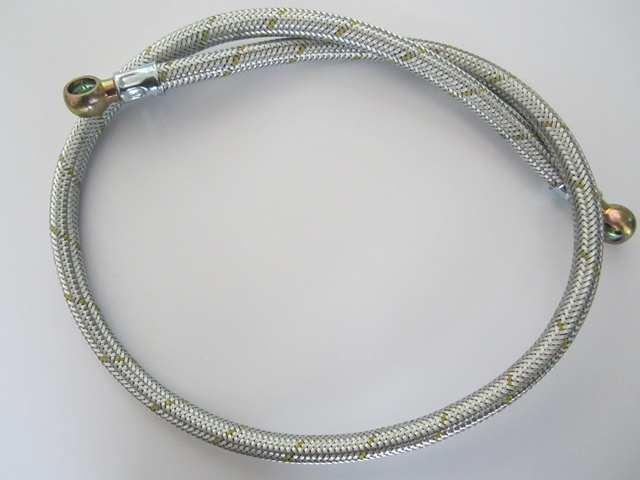 FUEL HOSE new STAINLESS Braided fuel line