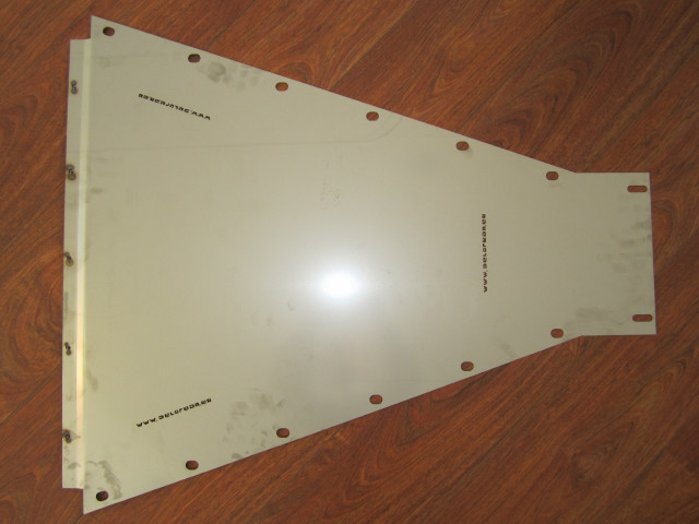 STAINLESS FUEL TANK PLATE